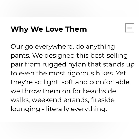 LL Bean Women’s Vista Camp Pants Straight-Leg Sz XL - Picture 10 of 11